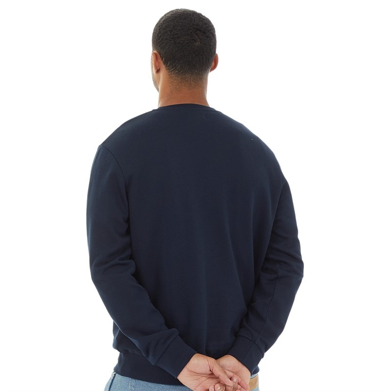Herren - Sweatshirt mit Rundhalsausschnitt Dunkelsaphir - Bild 2