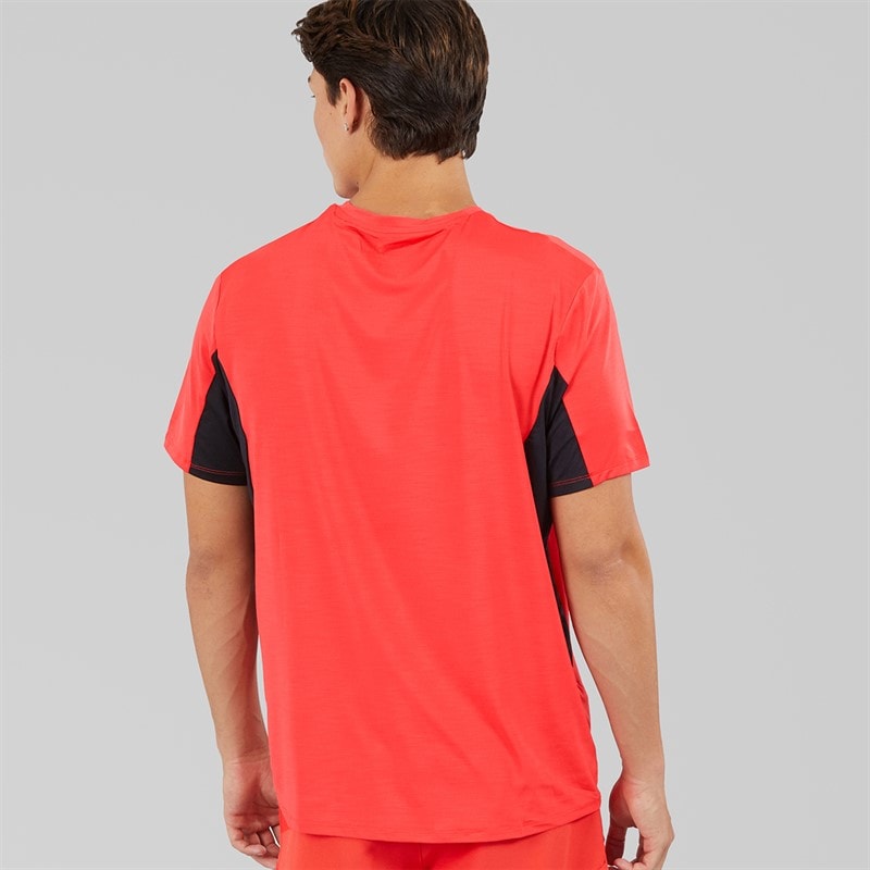 T-shirt Athlete 2.0 hommes Energy Red - Image 2