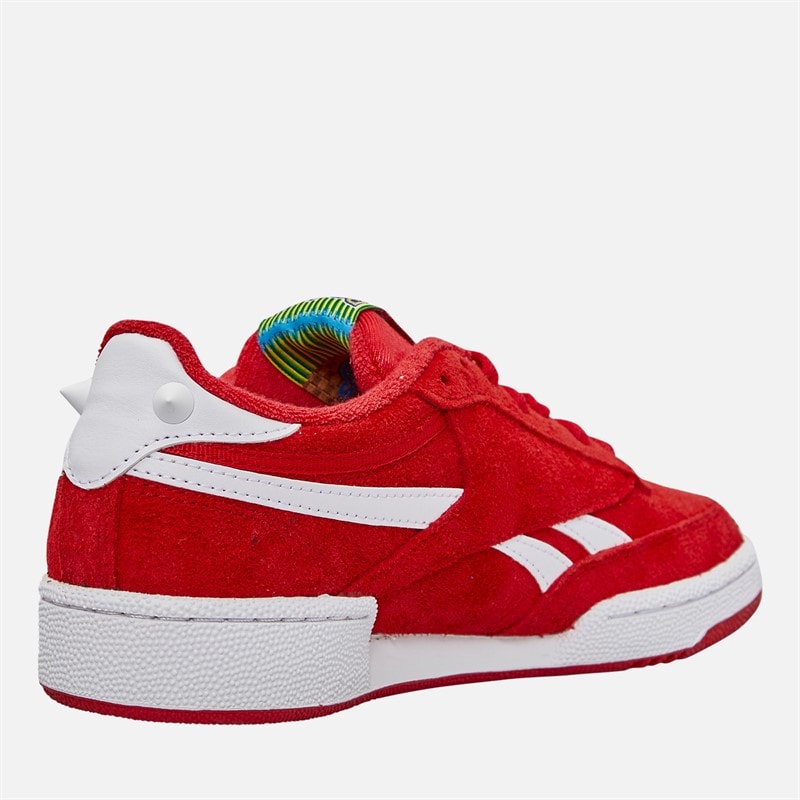 Baskets X Sonic the Hedgehog 3 Club C Revenge knuckles unisexe Rouge/Blanc/Rouge - Image 5