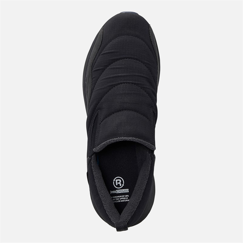 DMX comfort + slip on winter wandelschoenen zwart/grijs Zwart/Grijs 6/Grijs 3 - Afbeelding 4