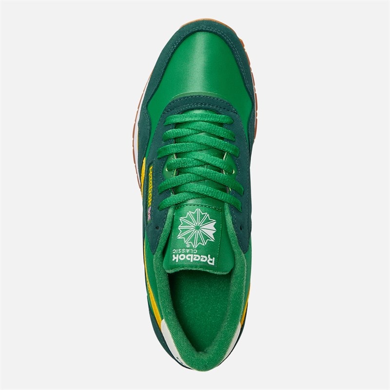 Herren - Klassische Nylon-Sneaker Glen Green/Forest Glen Green/Waldgrün/Weiß - Bild 4