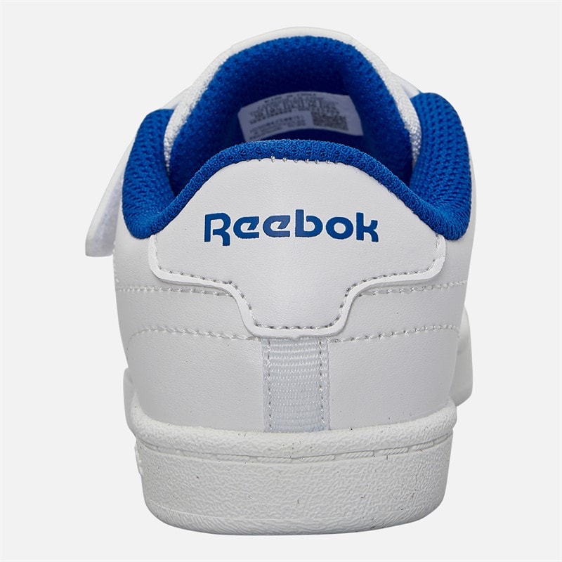 Kleinkind - Court Clean Sneaker mit Klettverschluss Weiß/Vector Blue/Vector Blue - Bild 3