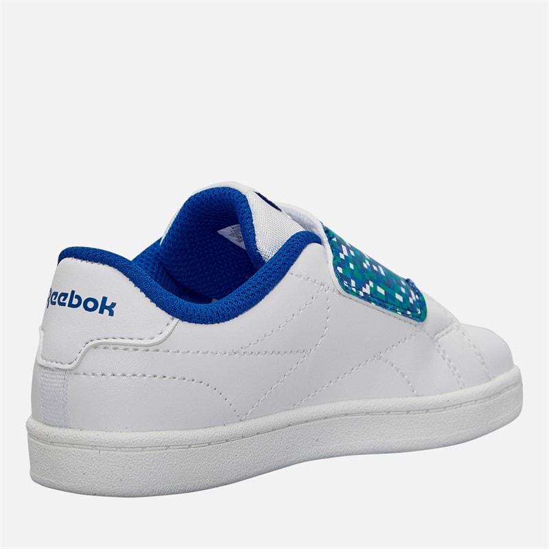Kleinkind - Court Clean Sneaker mit Klettverschluss Weiß/Vector Blue/Vector Blue - Bild 5
