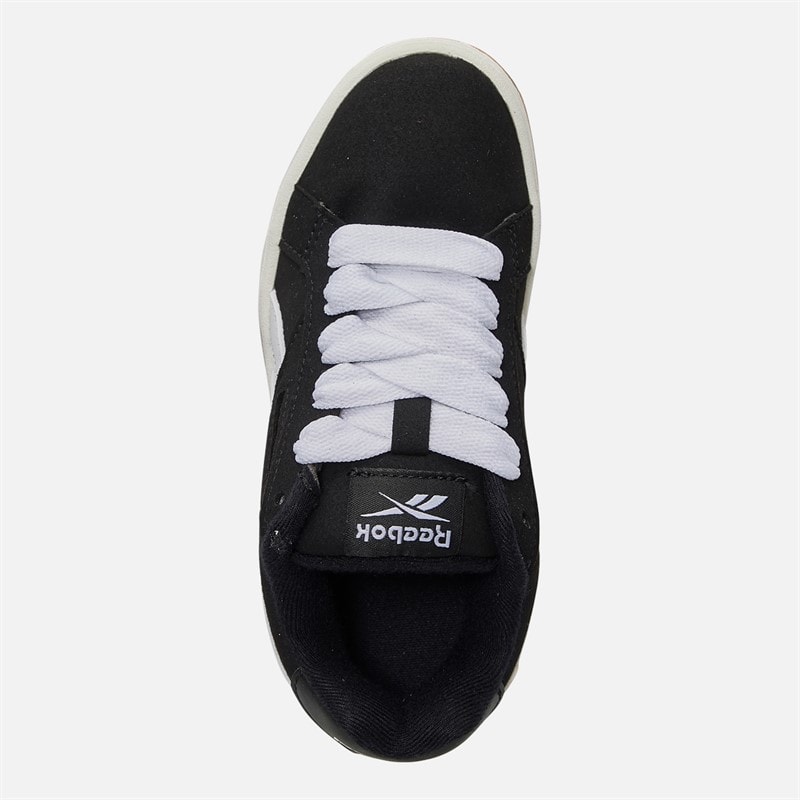 Reebok Junior Mädchen - Retro Mega Sneaker - Schwarz/Weiß/Gum - Bild 4