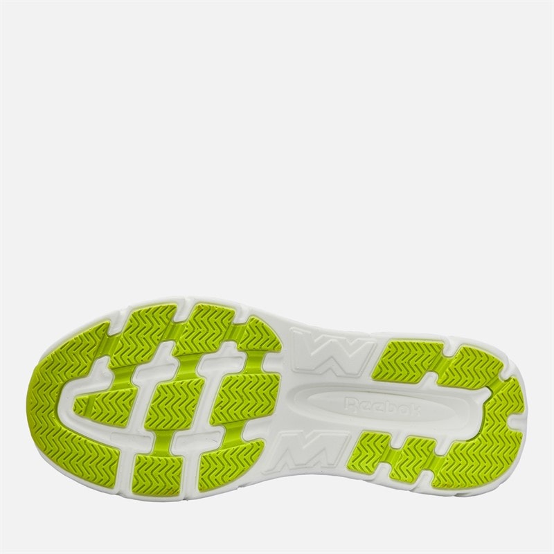 Chaussures de course route Strider neutres junior Athletic Blue/Warped Blue/Acid Yellow - Image 2