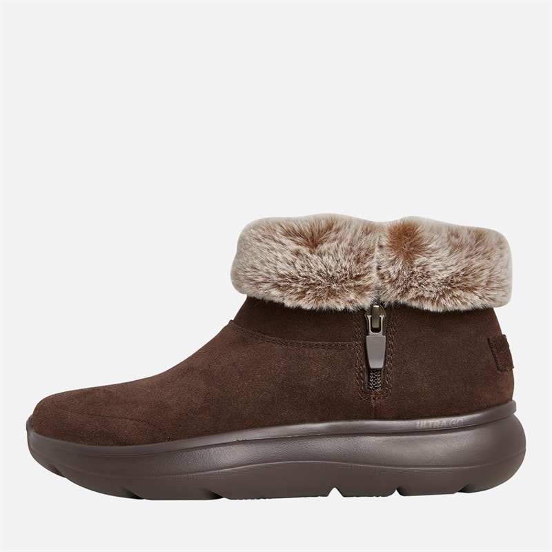 Dames on the go encore snow capped boots Chocolate - Afbeelding 1