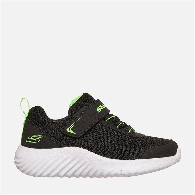 SKECHERS Baskets Bounder Quantarun bébé garçon - Noir