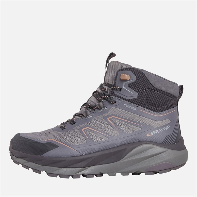 Damskie wodoodporne buty trekkingowe higger 2 mid hydroDRY Dusty Purple – zdjęcie  1