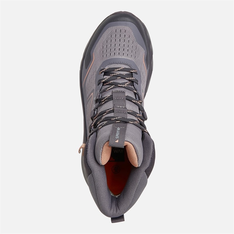 Damskie wodoodporne buty trekkingowe higger 2 mid hydroDRY Dusty Purple – zdjęcie  4