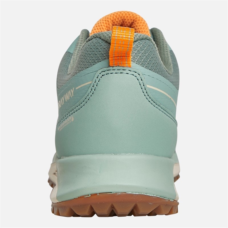 Dames burbage 2 lage hydrodry waterdichte wandelschoenen Mint/Granietgroen - Afbeelding 3