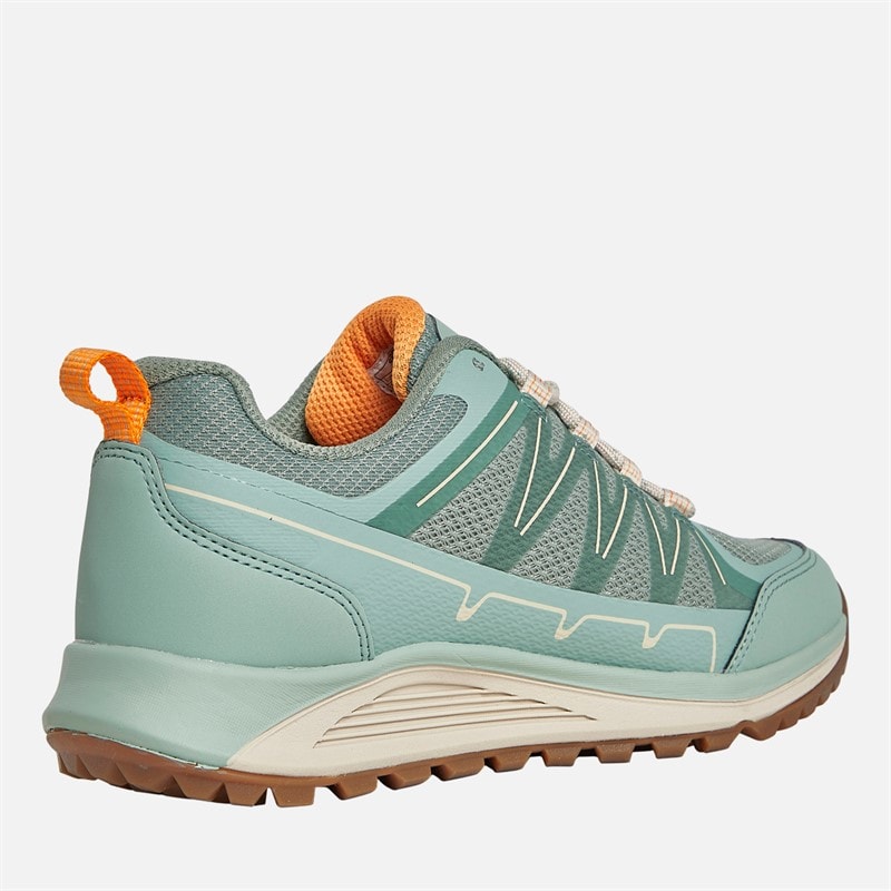 Dames burbage 2 lage hydrodry waterdichte wandelschoenen Mint/Granietgroen - Afbeelding 5