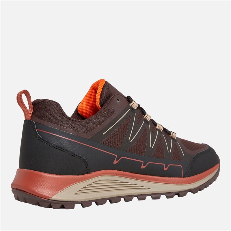 Heren burbage 2 lage hydroDRY waterdichte trail wandelschoenen Bruin/Chocolate Plum - Afbeelding 5