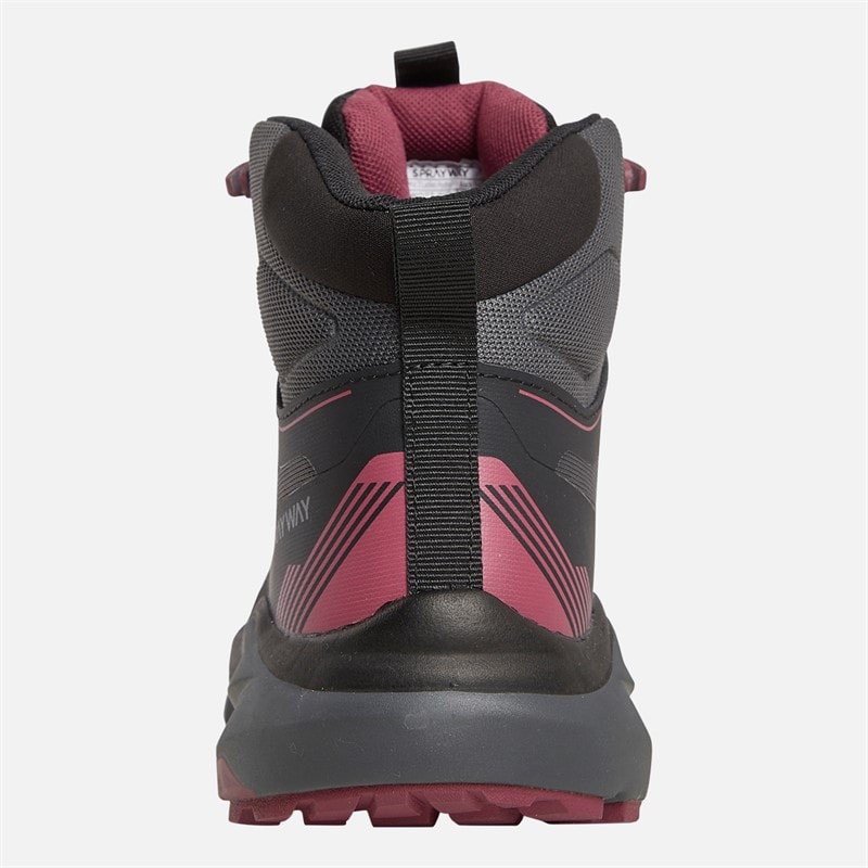 Damen - Higger 2 Mid HydroDRY Wasserdichte Trail-Walking-Stiefel Schwarz/Lila - Bild 3