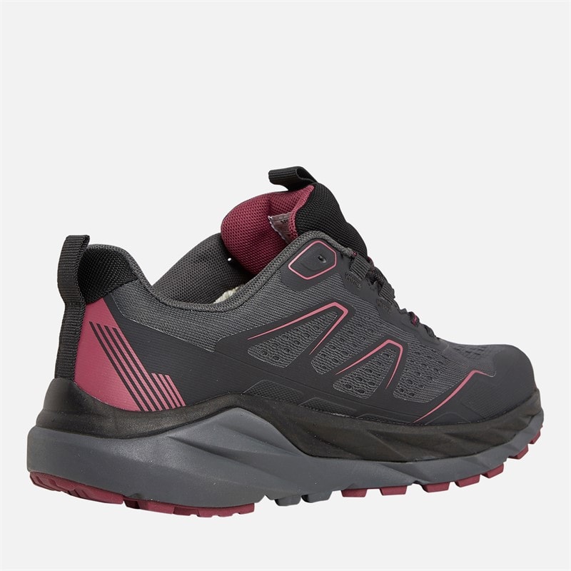 Dames higger 2 hydroDRY waterdichte trail wandelschoenen Zwart/Purple - Afbeelding 5