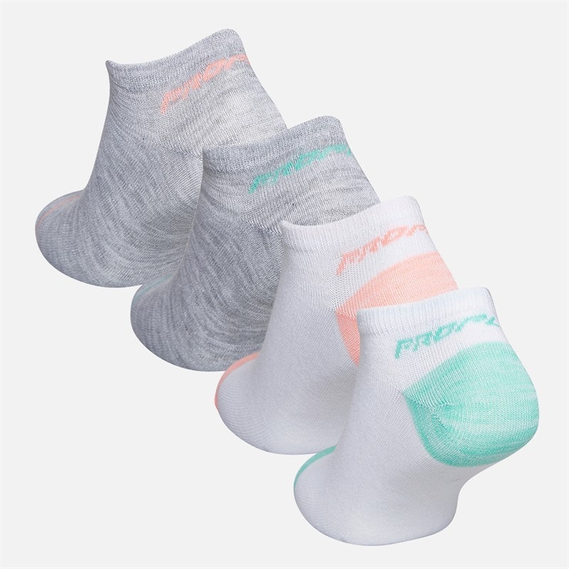 Damen - No-Show-Socken Zwölferpack Weiß/Multi - Bild 2