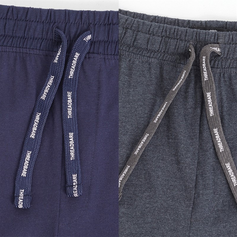 Mężczyźni dresowe spodnie rene w opakowaniu 2 sztuk Charcoal/Navy – zdjęcie  3