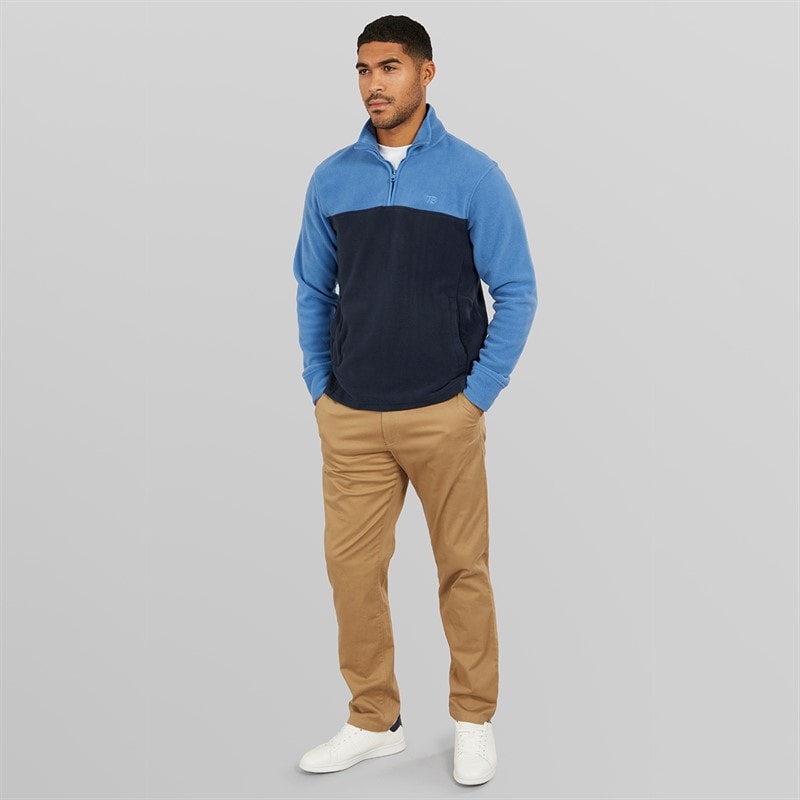 Herren - Wham 1/4 Reißverschluss Fleece Colbalt/Navy - Bild 3