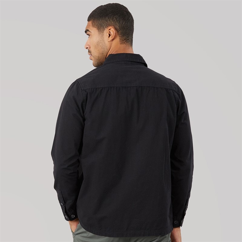 Herren - Mini-Hemdjacke Schwarz - Bild 2