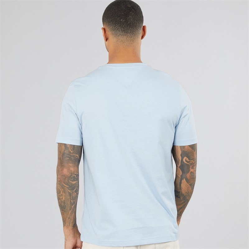 T-shirt script stack hommes Breezy Blue - Image 2