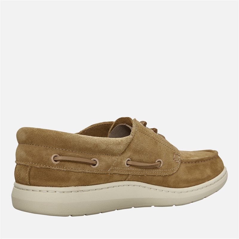 Herren - Portofino Pier Bootsschuhe Mittelbeiges Wildleder - Bild 5