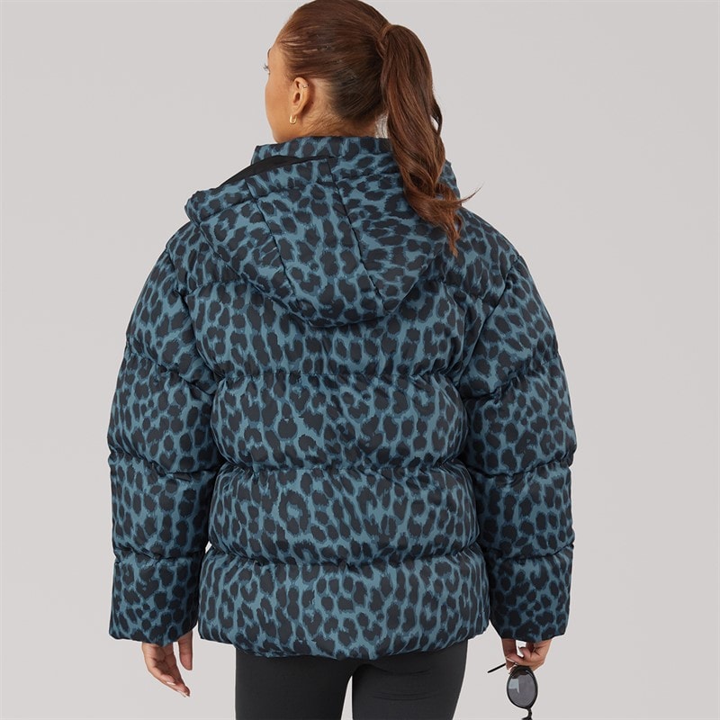 Dames bryony korte pufferjas Stone Blue - Afbeelding 2