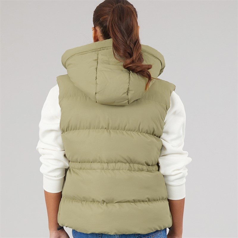 Gilet court starling femmes Kaki - Image 2