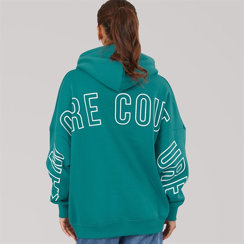Damen - Norwalk Kapuzenpullover Teal - Bild 3