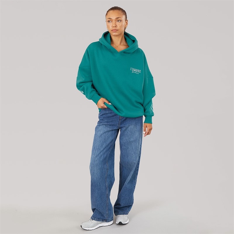 Damen - Norwalk Kapuzenpullover Teal - Bild 4