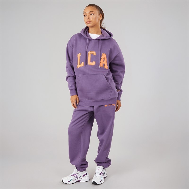 Damskie dres sportowy z kapturem i joggery lc athletic Grape – zdjęcie  3