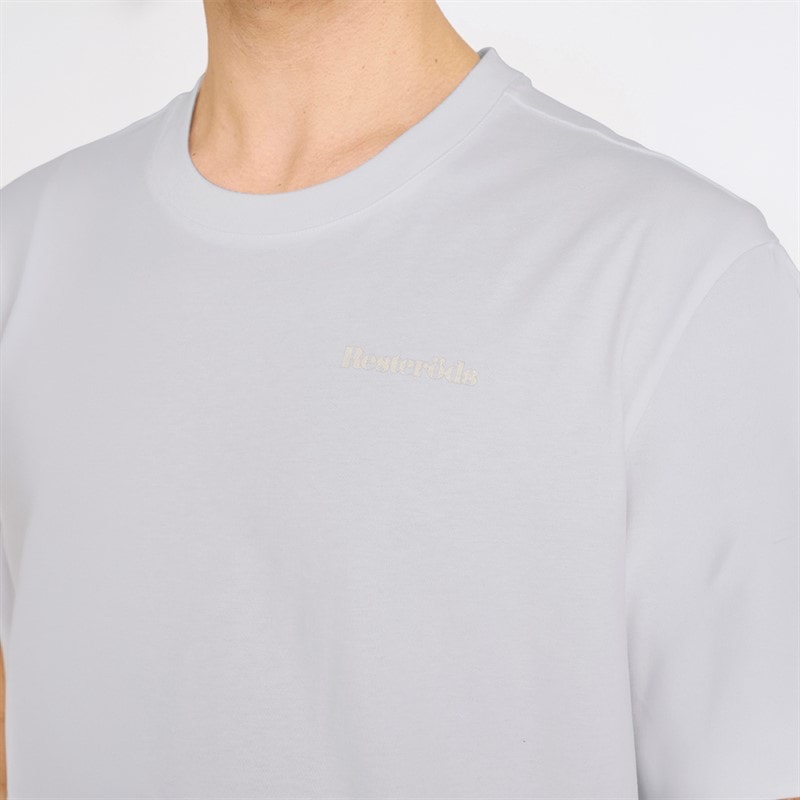 Heren tas print t-shirt Wit - Afbeelding 4