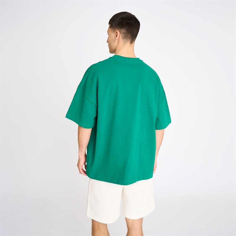 T-shirt à imprimé poitrine tas hommes Vert - Image 2