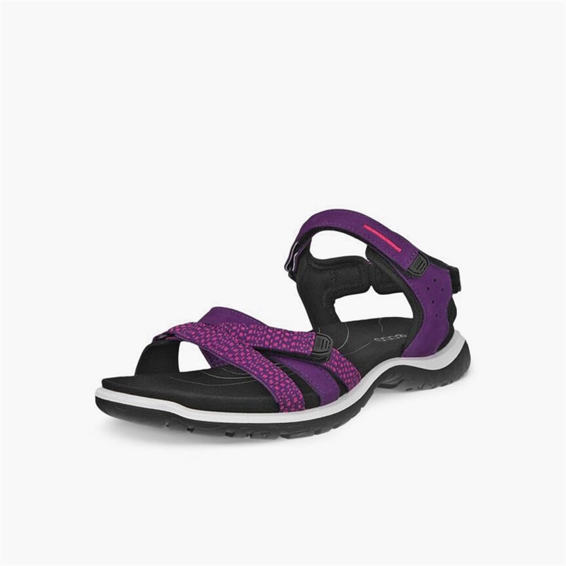 Dames offroad roam nubuck sandalen met enkelbandje Imperial Purple/Beetroot - Afbeelding 2