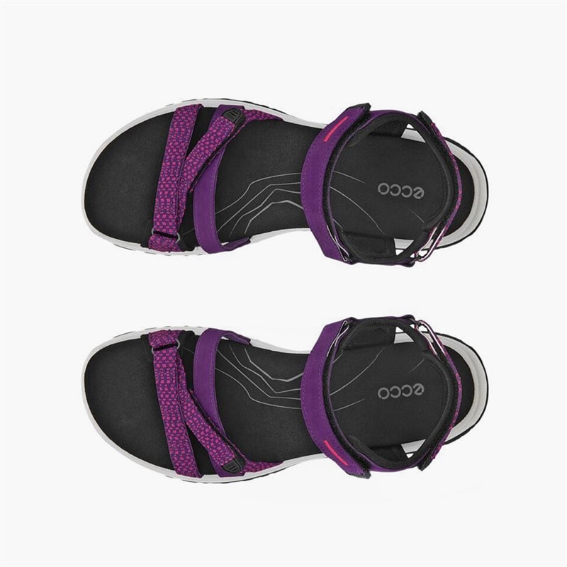 Dames offroad roam nubuck sandalen met enkelbandje Imperial Purple/Beetroot - Afbeelding 4