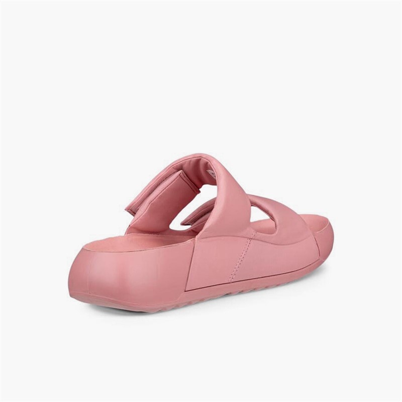 Damen - Cozmo Leder Sandalen mit Doppelriemen Old Rose - Bild 3