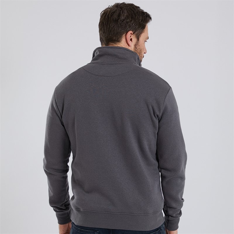Herren - Sargasso Sweatshirt mit Funnel-Neck Charcoal - Bild 2