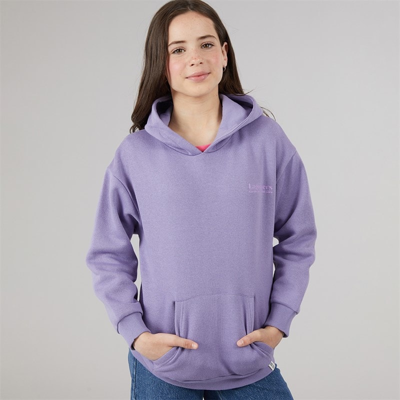 Mädchen - Driftwood Kapuzenpullover Violet - Bild 2