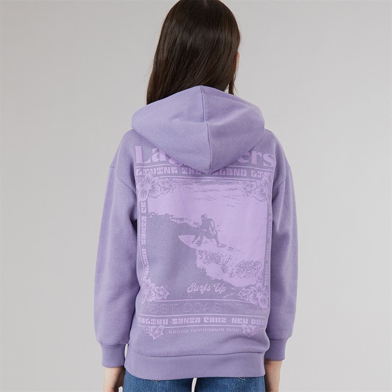 Mädchen - Driftwood Kapuzenpullover Violet - Bild 3
