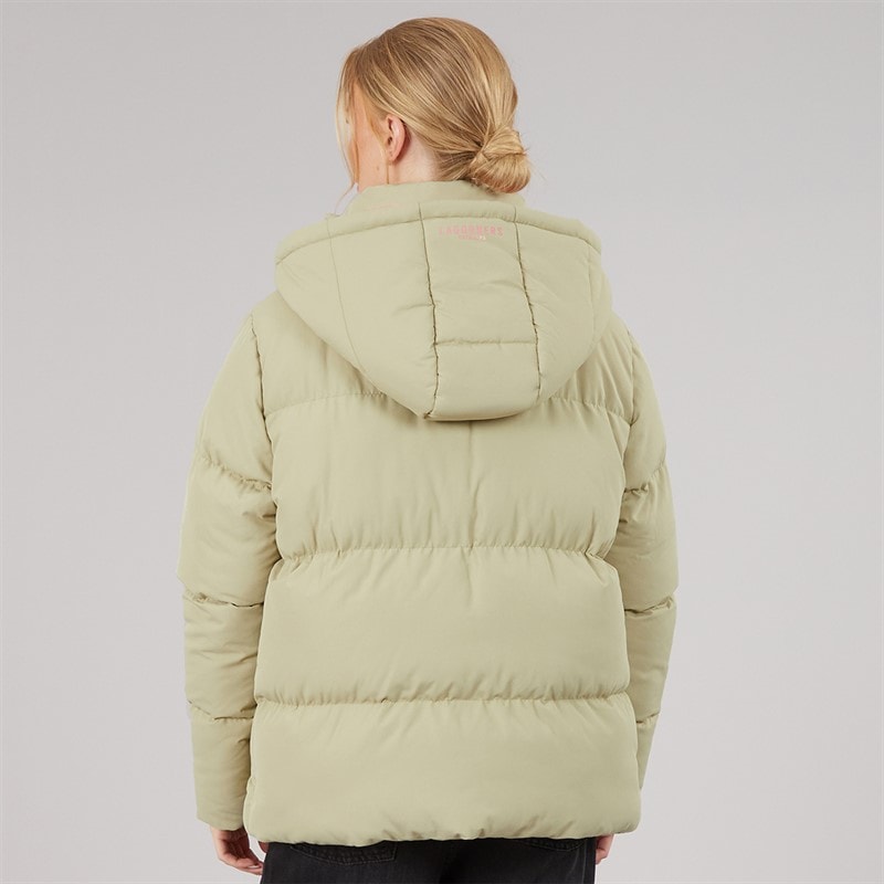 Veste courte matelassée aven femmes Kaki - Image 2