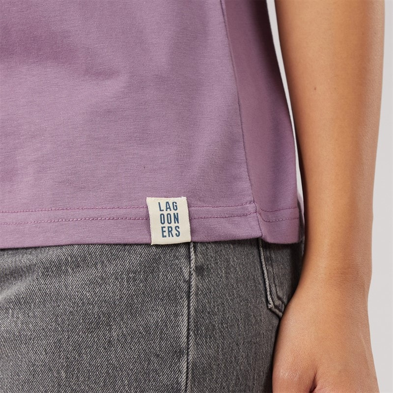 Dames wren t-shirt Grape - Afbeelding 5