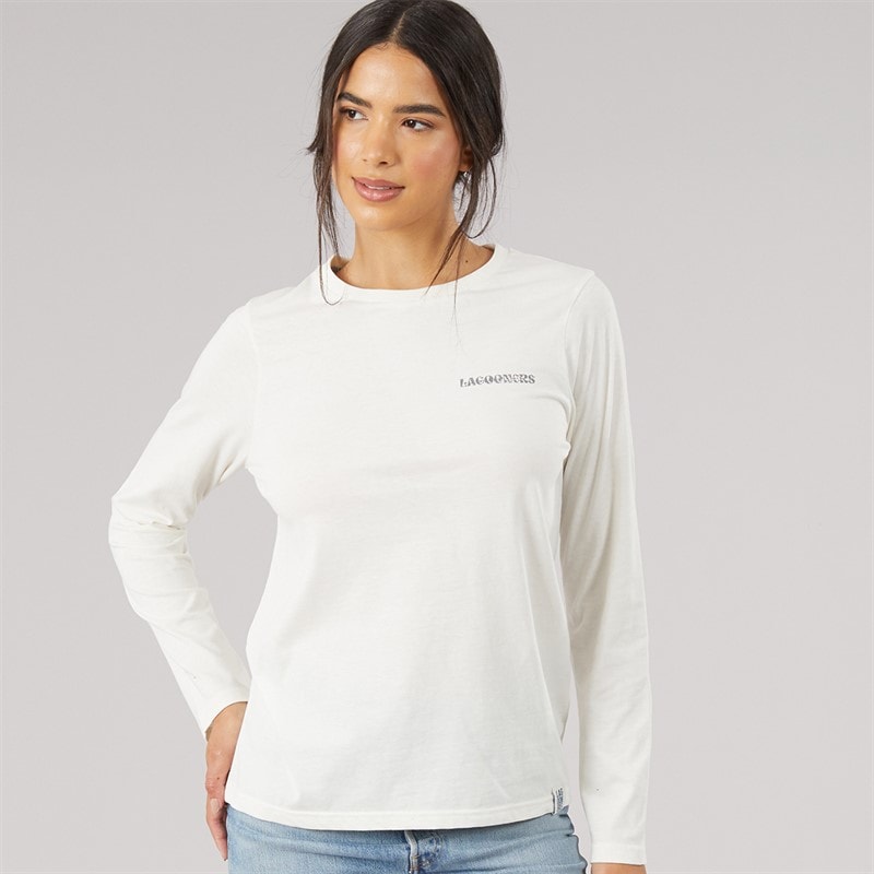 T-shirt à manches longues breeze femmes Écru - Image 2