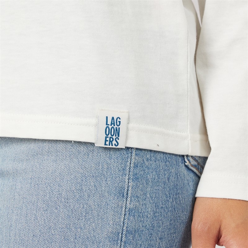 T-shirt à manches longues breeze femmes Écru - Image 4