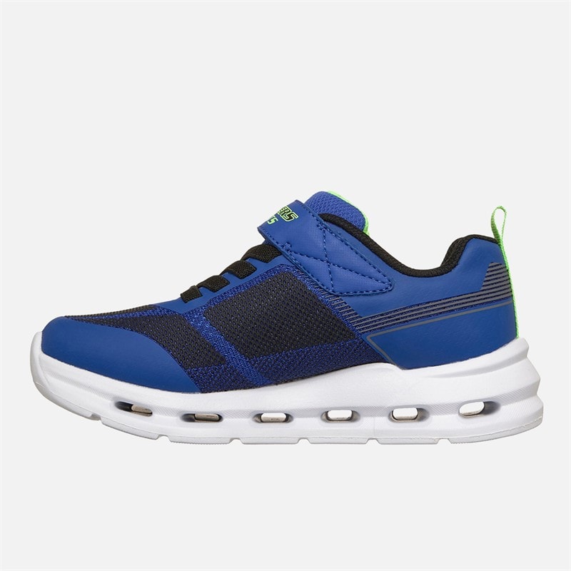SKECHERS Chłopcy sneakersy skechers glide-step lights - Niebieski – zdjęcie  5