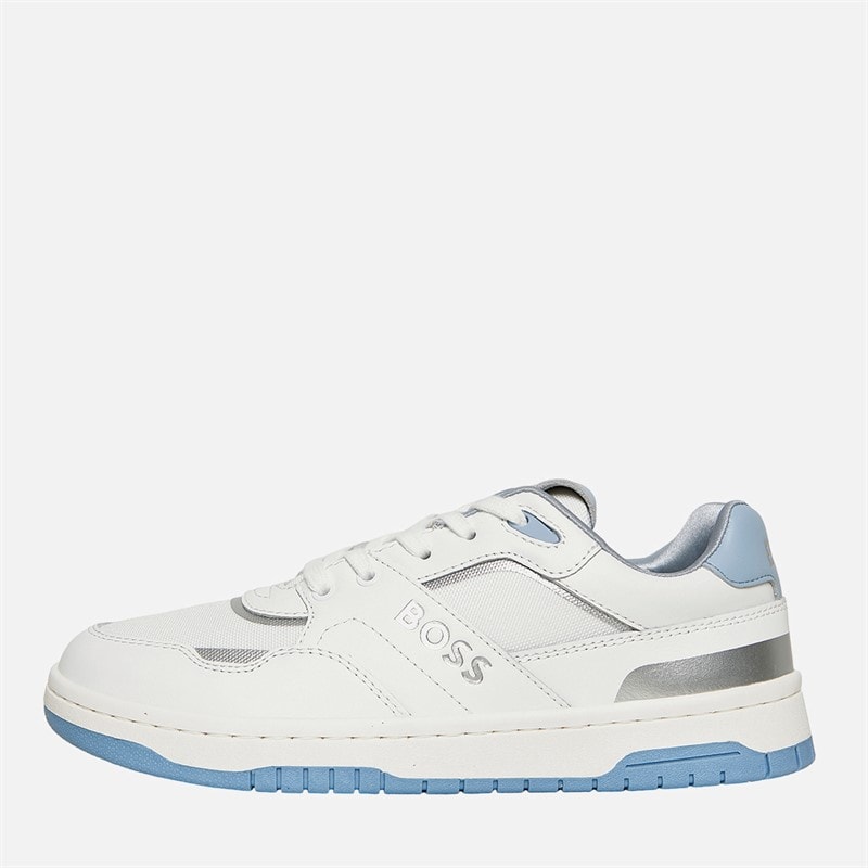 BOSS Junior Jungen - Court Sneaker - Weiß