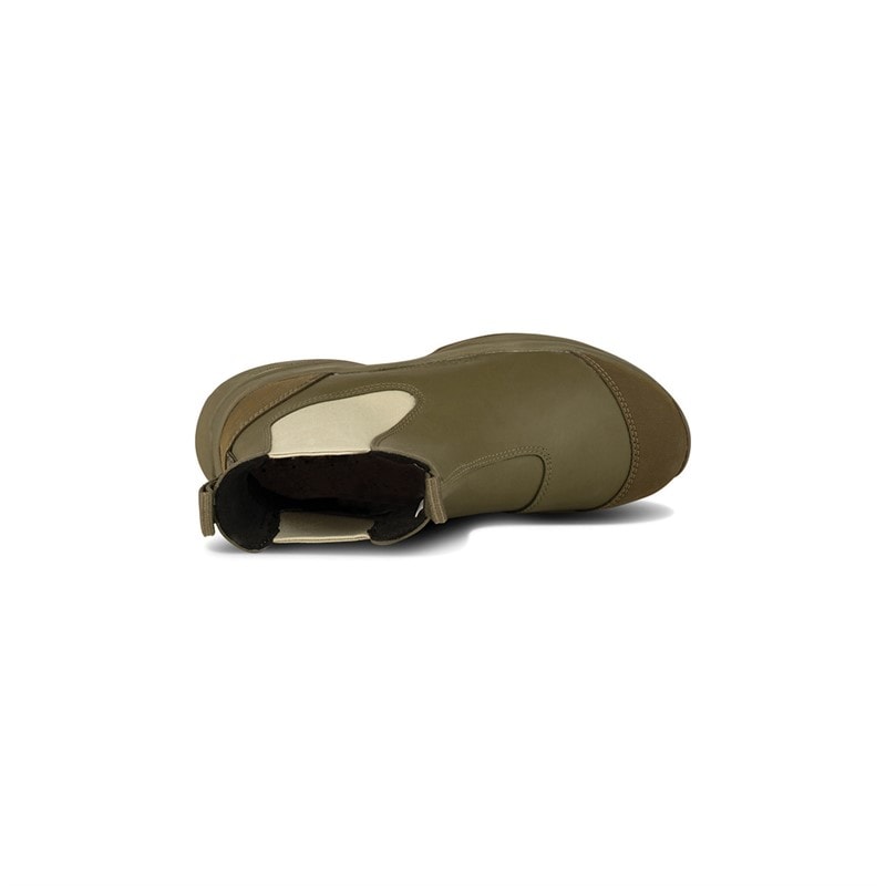 Damskie wodoodporne gumowe kalosze siri 202 Dark Olive/Alfalfa – zdjęcie  4