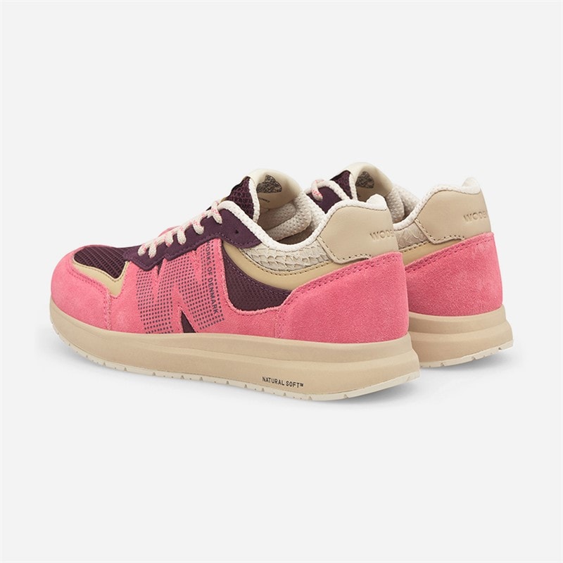 Baskets rigmor en mesh ouvert filles 389 Raspberry - Image 3