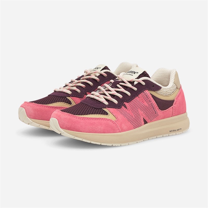 Baskets rigmor en mesh ouvert filles 389 Raspberry - Image 4