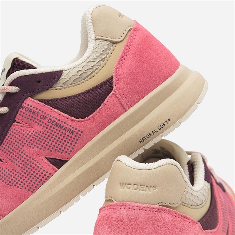 Baskets rigmor en mesh ouvert filles 389 Raspberry - Image 5
