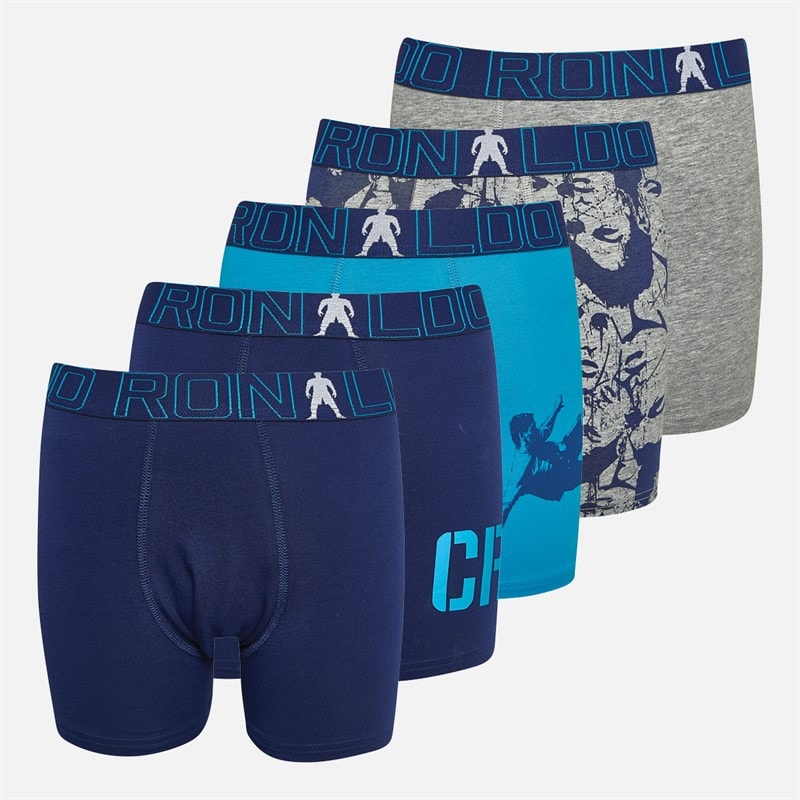 CR7 Jongens vijfpack zwembroekjes - Multicolour - Afbeelding 1
