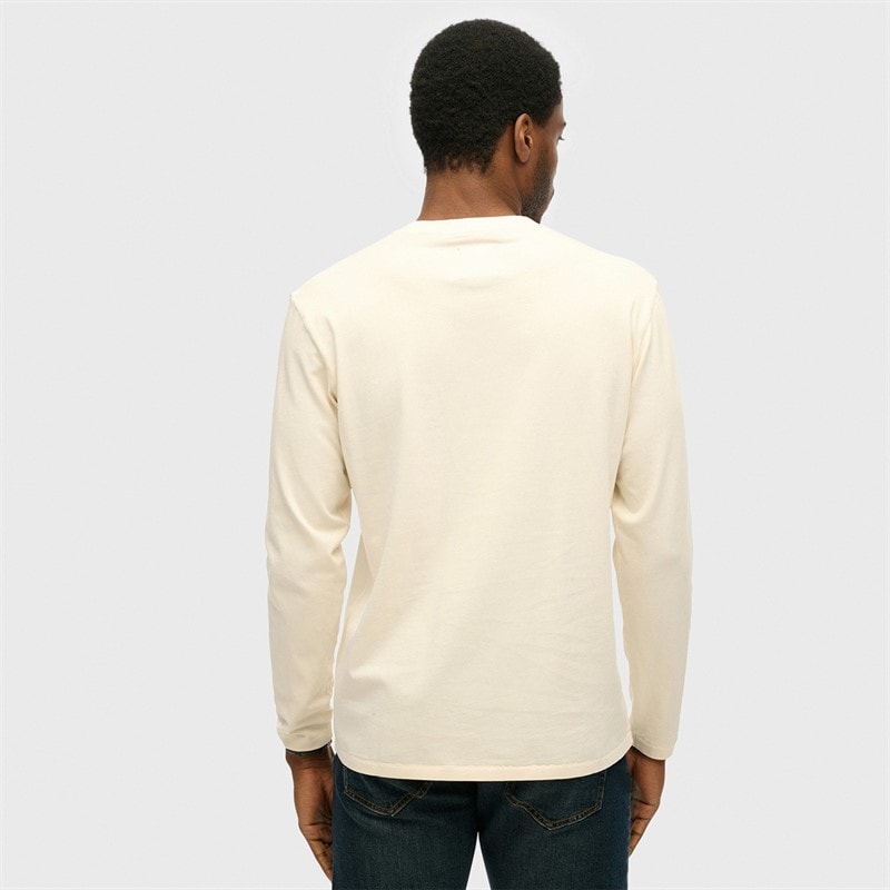 Heren athletic t-shirt Desert Bone Off White - Afbeelding 2