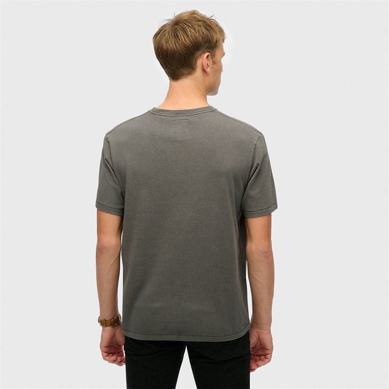 Herren - Athletisches T-Shirt Charcoal - Bild 2